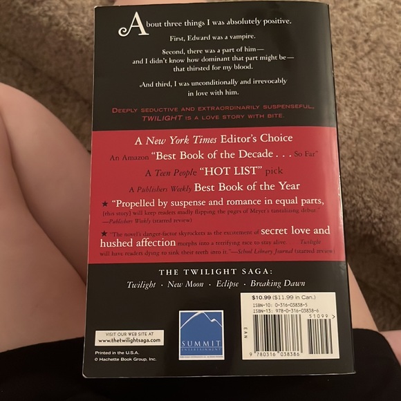Twilight Paperback - Picture 2 of 4